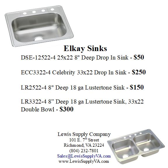 Elkay Sink Sale