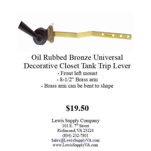 Oiled Bronze Universal Trip Lever